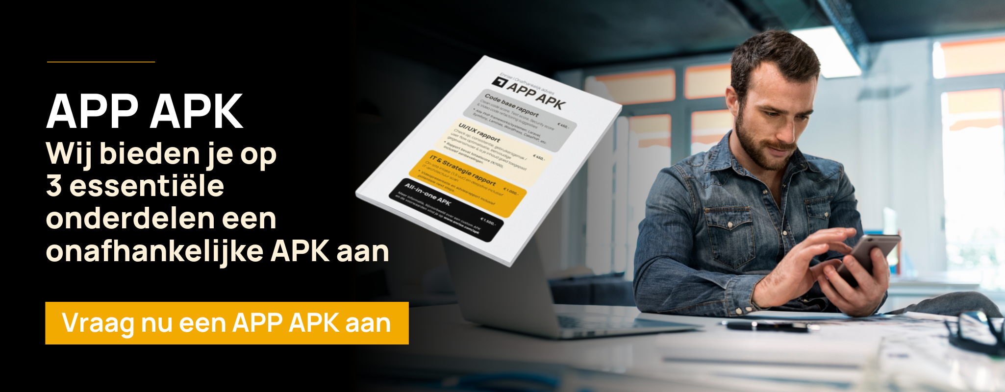 APP APK, vraag 'm nu aan