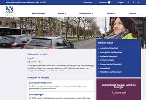 Website DCMR Milieudienst Rijnmond met Headless CMS