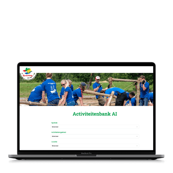 Scouting Nederland Laptop