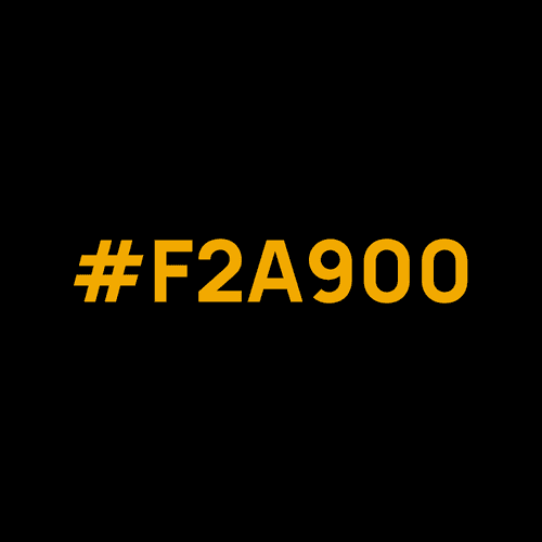#F2A900 is Enrise geel