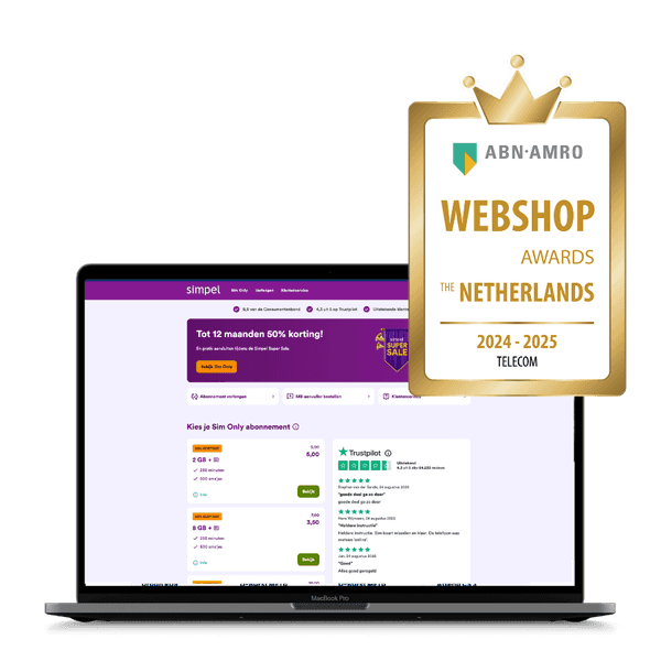 Simpel homepage